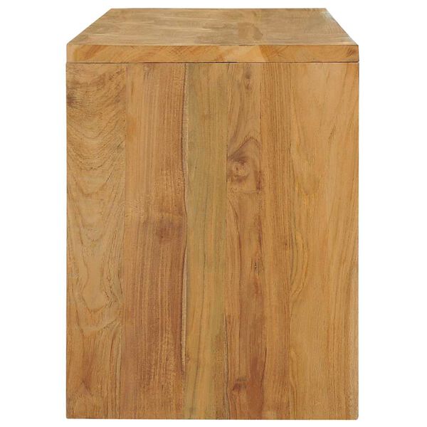vidaXL TV Cabinet 100x35x45 cm Solid Teak Wood