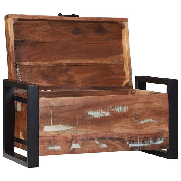 vidaXL Storage Chests Brown 60 x 30 x 30 cm Solid Reclaim wood