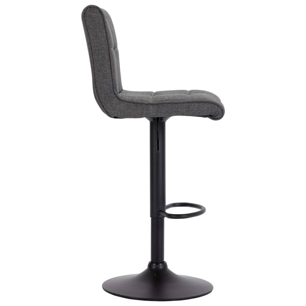 vidaXL 3 Piece Bar Set Black and Dark Grey