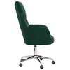 vidaXL Relaxing Chair Dark Green Velvet