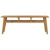 vidaXL TV Cabinet 120x35x45 cm Solid Teak Wood