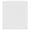 vidaXL Storage Box with Storage White 55 x 53 x 57 cm Polypropylene