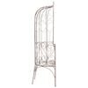 vidaXL Garden Bench 95 cm Iron Antique Brown
