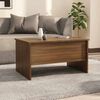 vidaXL Coffee Table Brown Oak 80x50x42.5 cm Engineered Wood