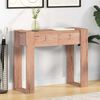 vidaXL Console Table 90x35x75 cm Solid Teak Wood