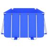 vidaXL Swimming Pool with Steel Frame 400x207x122 cm Blue