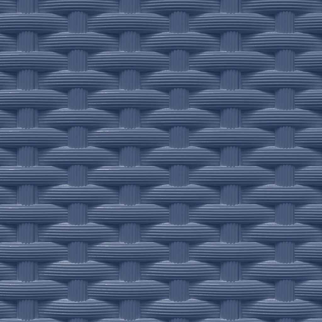 vidaXL Planters 2 pcs Blue Grey 30x30x37 cm Polypropylene