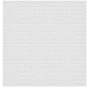 vidaXL Garden Wire Fence Stainless Steel 100x85 cm 45x20x4 mm
