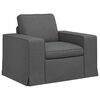 vidaXL Sofa Dark Grey 103 x 80 x 82 cm Fabric