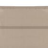 vidaXL Sun Lounger Textilene and Aluminium Cream