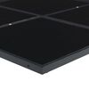 vidaXL 13 Piece Garden Dining Set with Cushions Black Textilene