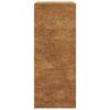 vidaXL Firewood Rack 60x40x100 cm Weathering Steel