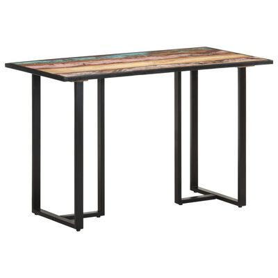 vidaXL Dining Table 120 cm Solid Reclaimed Wood