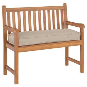 vidaXL Cushion Taupe 110 x 40 x 8 cm Oxford Fabric