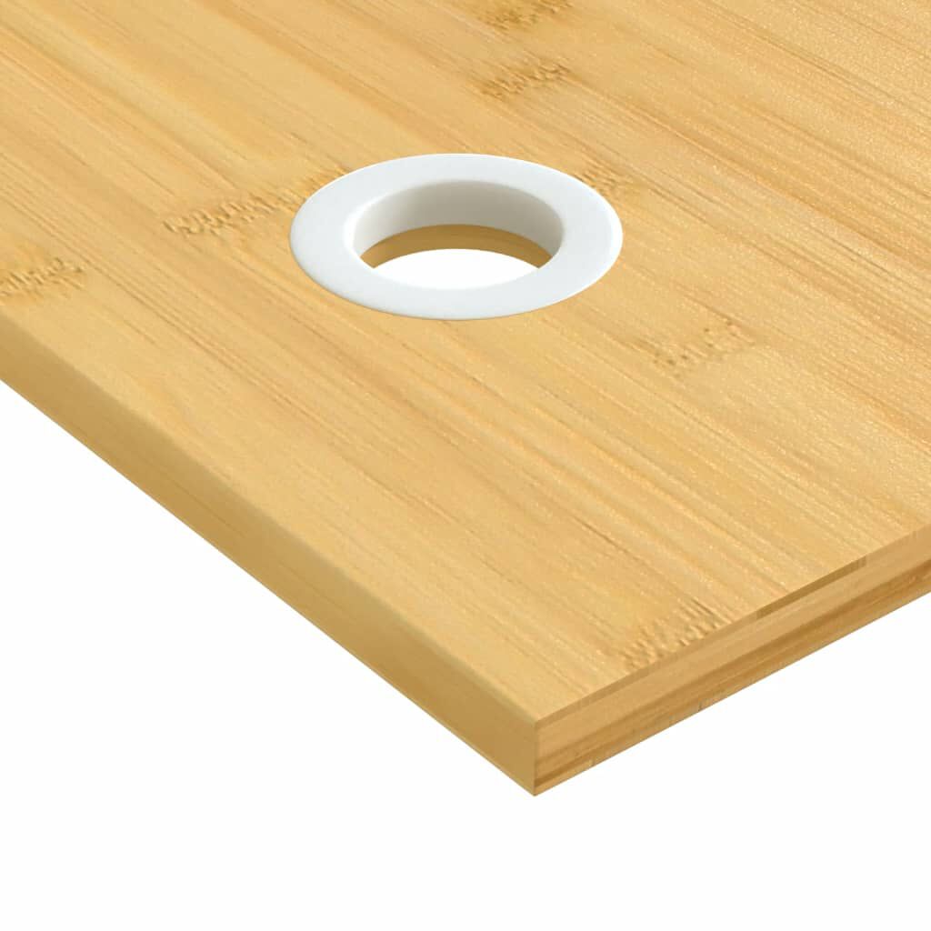 vidaXL Desk Top 80x40x1.5 cm Bamboo