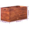 vidaXL Garden Raised Bed Acacia Wood 100x50x50 cm