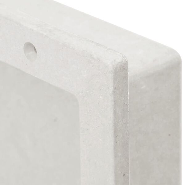 vidaXL Shower Niche Matt White 41x51x10 cm