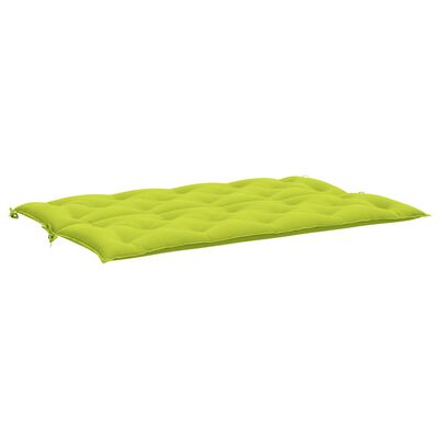vidaXL Garden Bench Cushion Bright Green 150x(50+50)x7cm Oxford Fabric