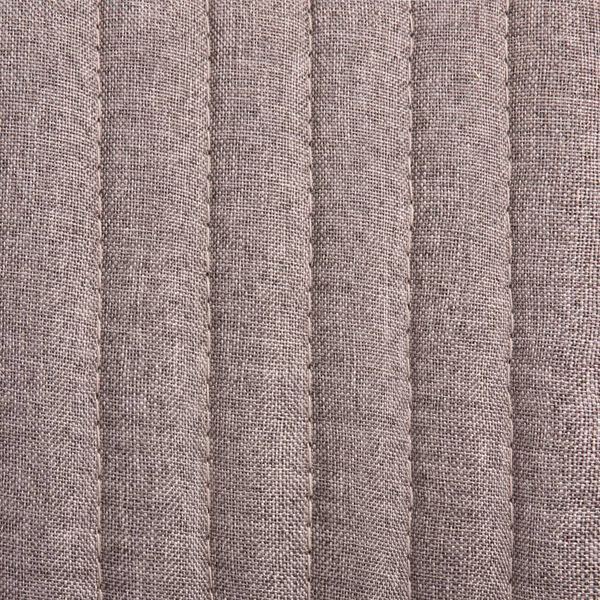 vidaXL Dining Chairs 2 pcs Taupe Fabric