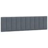 vidaXL Bed Frame without Mattress "Hanko" Dark Grey 183x213 cm Velvet