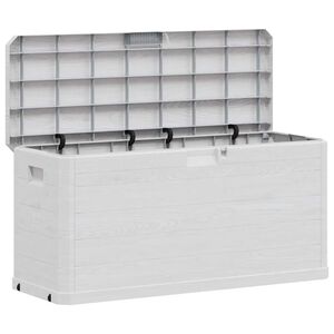 vidaXL Garden Storage Box 280 L Light Grey