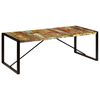 vidaXL Dining Table | varied wood colours