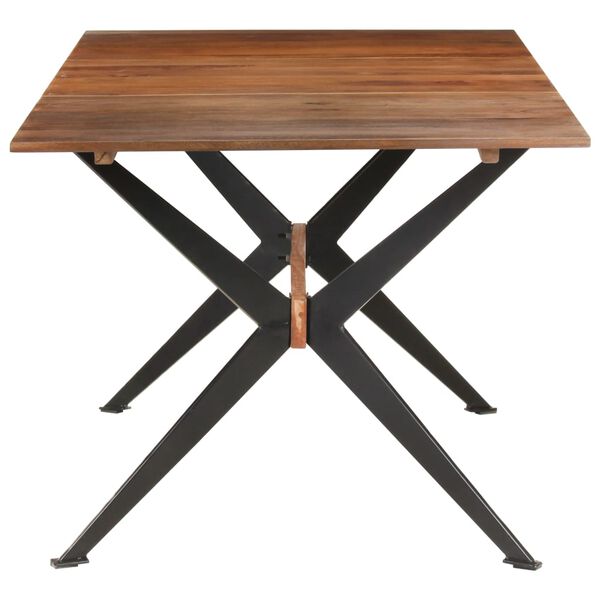 vidaXL Dining Table 180x90x76 cm Solid Mango Wood
