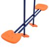 vidaXL Swing Set with Gymnastic Rings and 4 Seats Steel