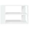 vidaXL Coffee Table White 59.5x59.5x40 cm Engineered Wood