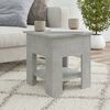 vidaXL Coffee Table Concrete Grey 40x40x42 cm Engineered Wood