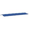 vidaXL Garden Bench Cushions 2pcs Blue 200x50x7cm Oxford Fabric