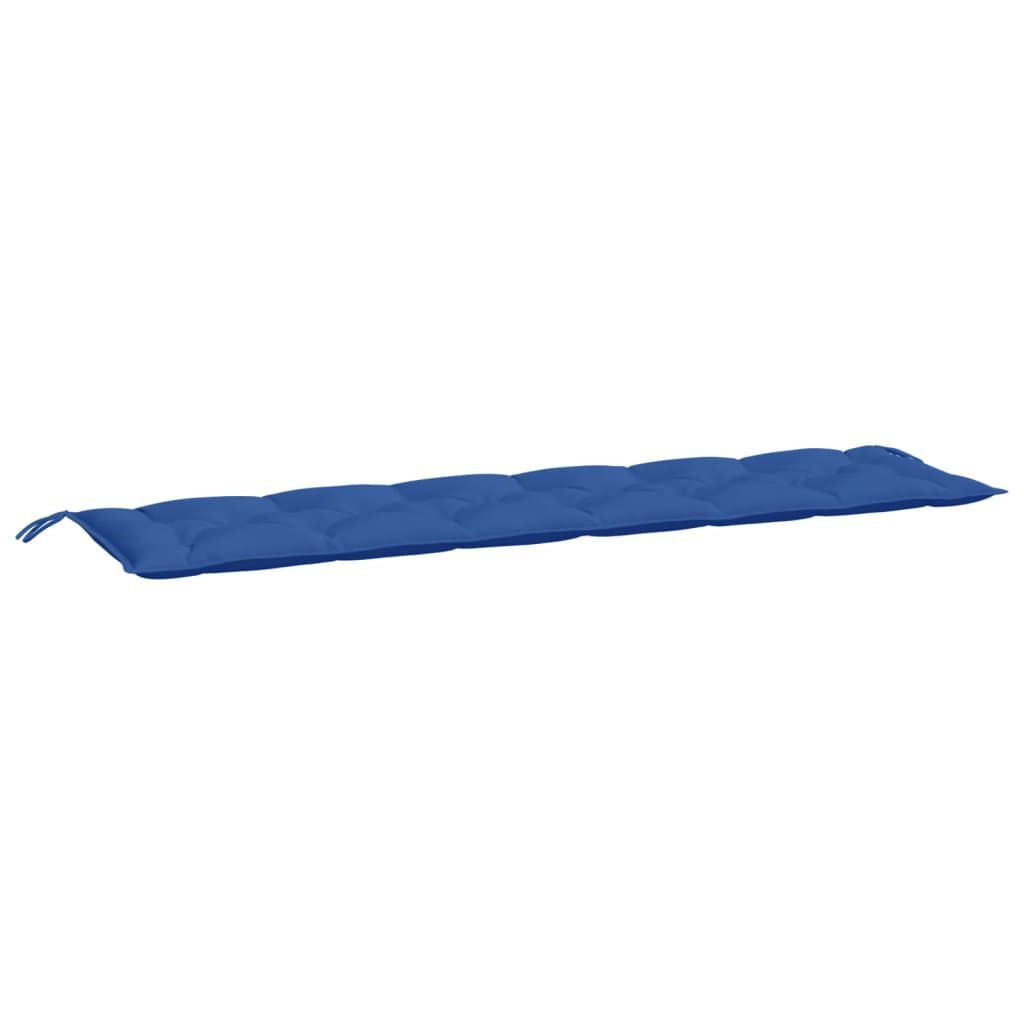 vidaXL Garden Bench Cushions 2pcs Blue 200x50x7cm Oxford Fabric