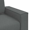 vidaXL Sofa 3 pcs Dark Grey 220 x 80 x 84 cm Fabric