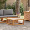 vidaXL 2 Piece Garden Sofa Set with Cushion Solid Acacia Wood