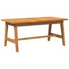 vidaXL Coffee Table Oil Natural Solid Acacia Wood