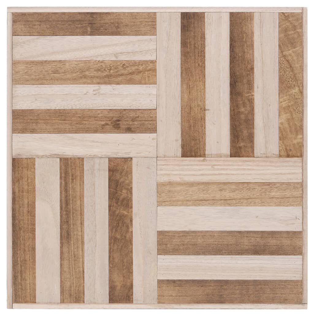 vidaXL Coffee Table 50x50x33.5 cm Solid Wood
