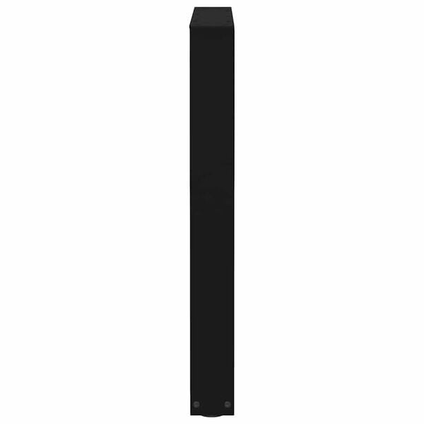 vidaXL Dining Table Legs V-Shape 2 pcs Black 60x(72-73.3) cm Steel