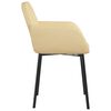 vidaXL Dining Chairs 2 pcs Cream Velvet