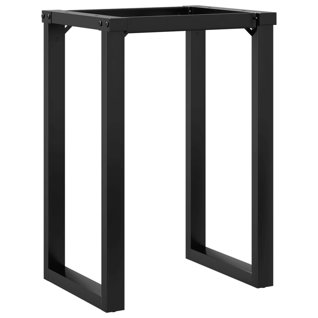 vidaXL Dining Table Legs O-Frame 60x40x73 cm Steel