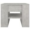 vidaXL Coffee Table Concrete Grey 55.5x55x45 cm Engineered Wood