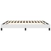 vidaXL Bed Frame without Mattress White 152x203 cm Queen Faux Leather