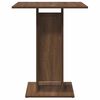 vidaXL Bistro Table Brown Oak 60x60x75 cm Engineered Wood