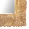vidaXL Mirror 110x50 cm Solid Mango Wood