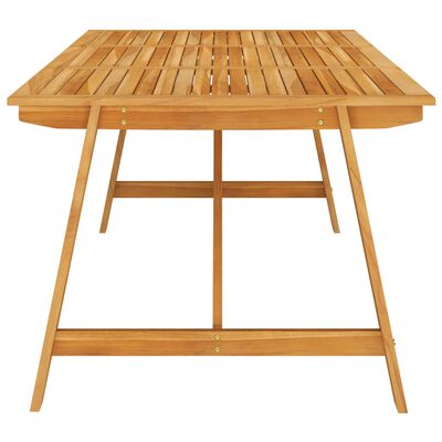 vidaXL 7 Piece Garden Dining Set Brown