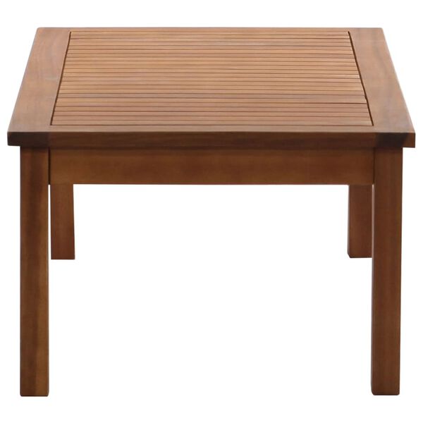 vidaXL 4 Piece Garden Lounge Set Solid Acacia Wood