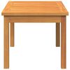 vidaXL Coffee Table Brown Solid Acacia wood