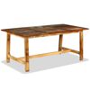 vidaXL Dining Table Solid Reclaimed Wood 180 cm