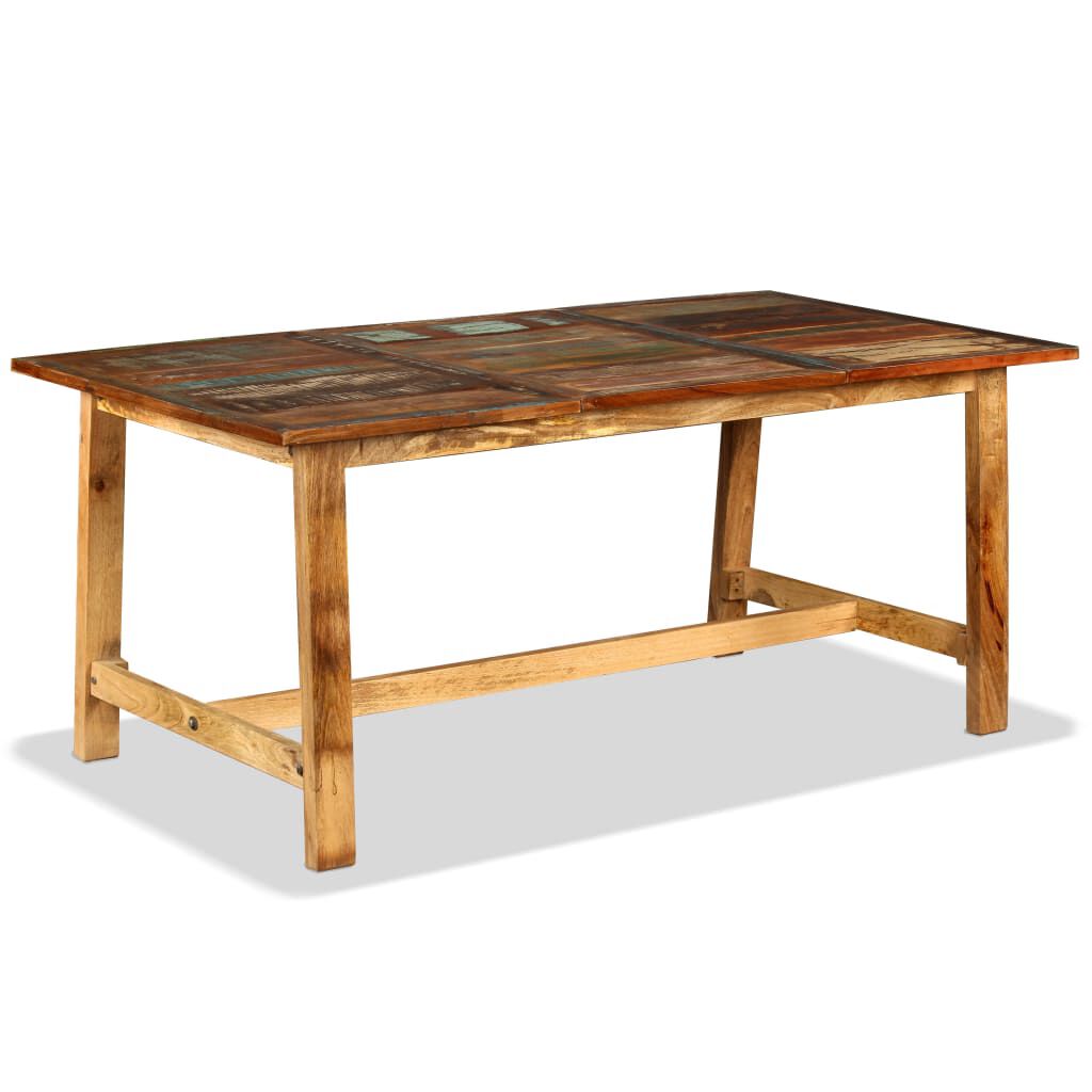 vidaXL Dining Table Solid Reclaimed Wood 180 cm