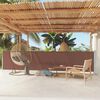 vidaXL Patio Retractable Side Awning 117x600 cm Brown