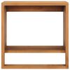 vidaXL Wall-mounted Towel Rack 35x20x35 cm Solid Teak Wood